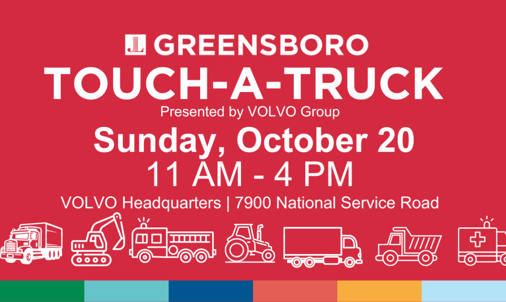 TouchATruck 2024 Junior League of Greensboro, NC